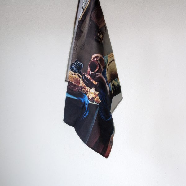 Set theedoek en servetten - Het Melkmeisje van Johannes Vermeer - Afbeelding 3