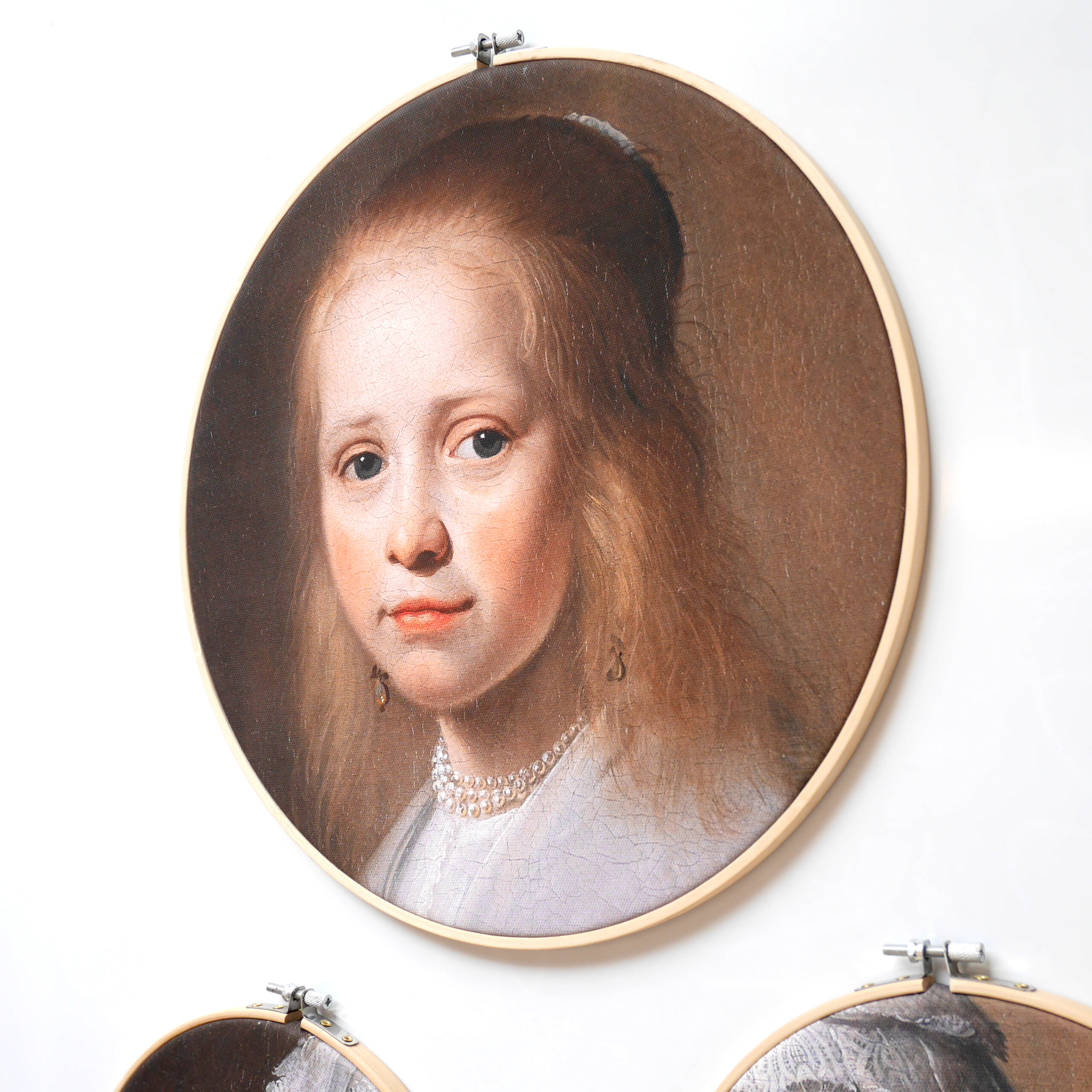 spoor Kameel Souvenir Portret van een Meisje in het Blauw XI van Johannes Cornelisz. Versponck ⋆  Voor De Sier